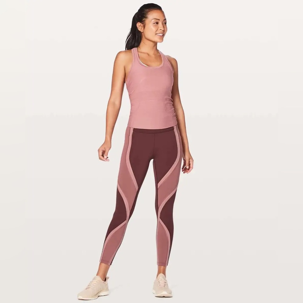 Like new Lululemon Wild Twist 7/8 Tight 25 Legging Rare